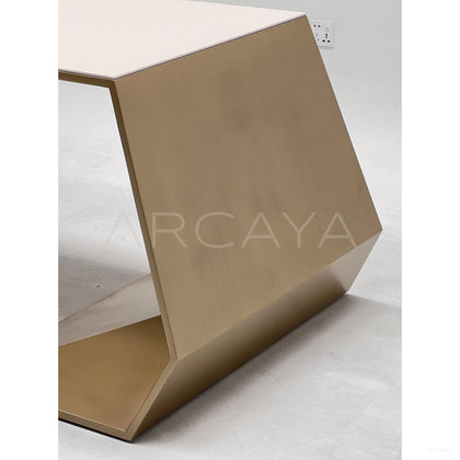 Geometric Irregular Executive Desk - scene