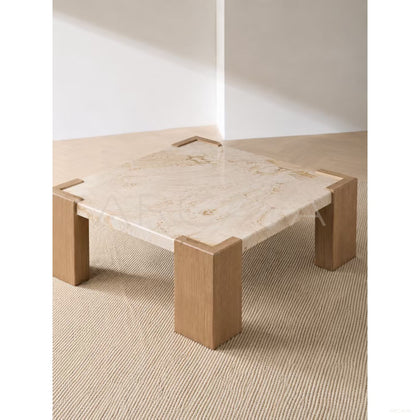 Persian White Jade Coffee Table - scene