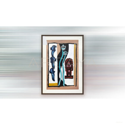 Mixed Media Wall Art 2503D0178 - scene