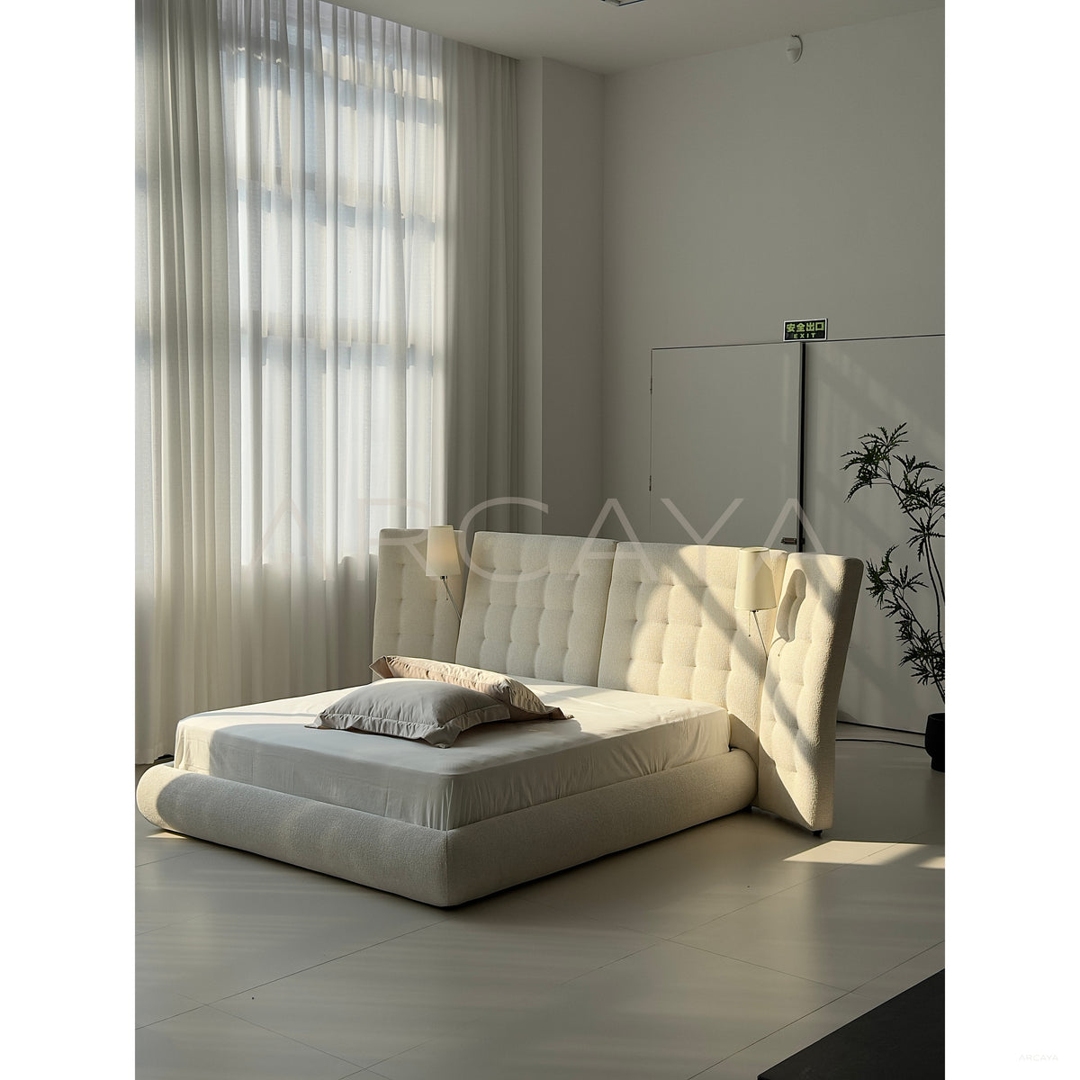 Angel Wings Kids Bed in detail