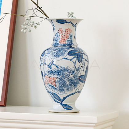 Jingdezhen Blue White Lotus Vase - main