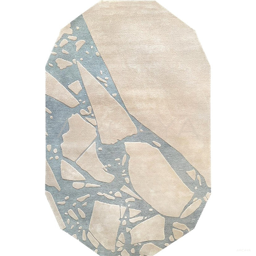 Custom Hand Tufted Rug Dsm P066 C01 in detail