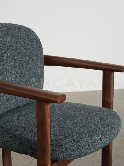Black Walnut Dining Chair - detail