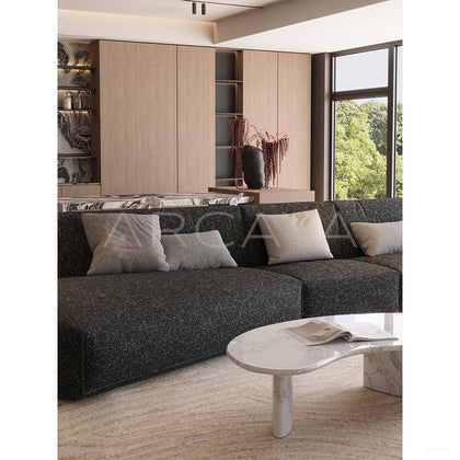 Wide Living Room Sofa - scene