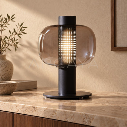 Mesh Glass Column Table Lamp 21910 - main
