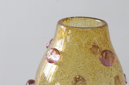 Mid Century Glass Vase New Home - scene