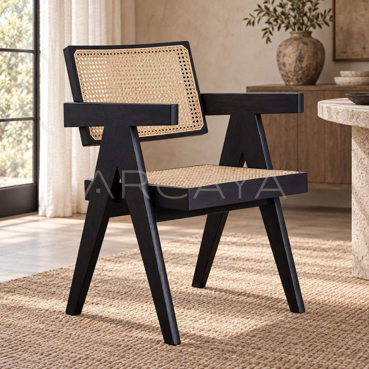 Dining Chair C69B in detail
