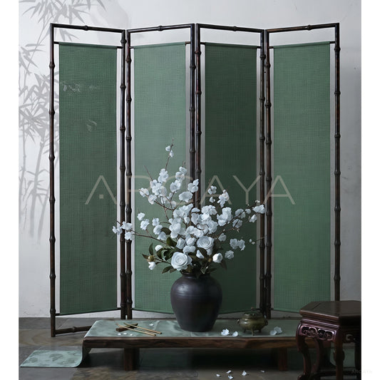 Green Song Aesthetic Folding Screen - main