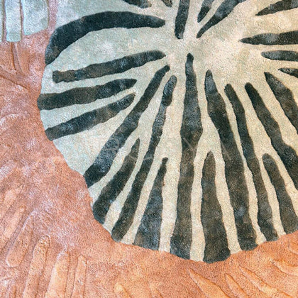 Irregular Shaped Designer Rug - scene