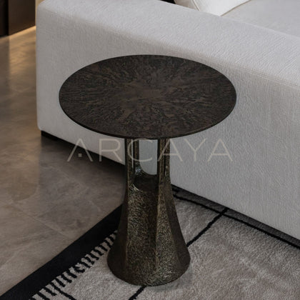 Hand Forged Textured Coffee Table - main