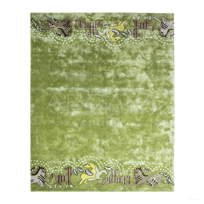 Horse Pattern Rug - main