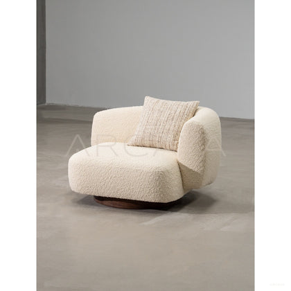 Reposer Sculptural Lounge Chair - scene