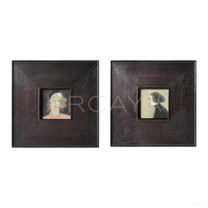 Mid Century Small Wall Art - scene