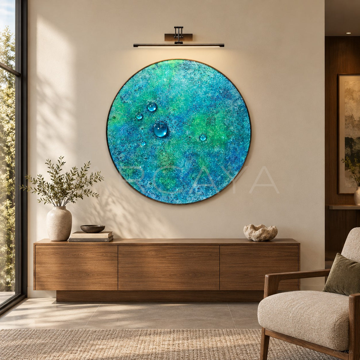Round Wall Art 2503H0001 - main