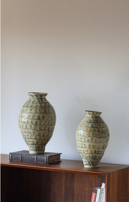 New Chinese Jingdezhen Art Vase - scene