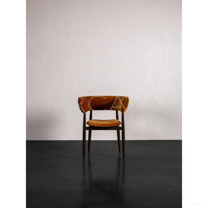 Caramel Embrace Chair - scene