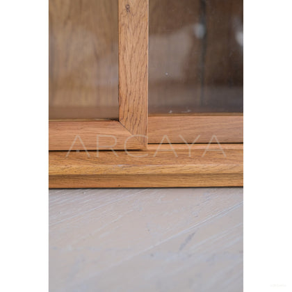 Moku Solid Wood Cabinet - scene