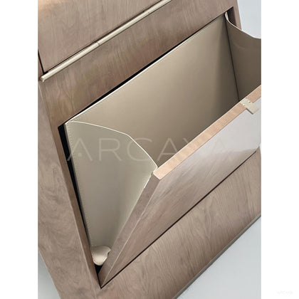 Italian Irregular Curved Executive Desk - scene
