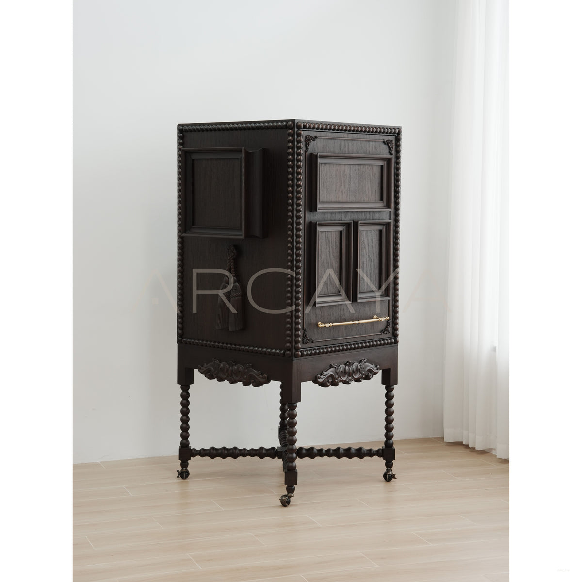 Yiduo Carved Sequence Cabinet in detail