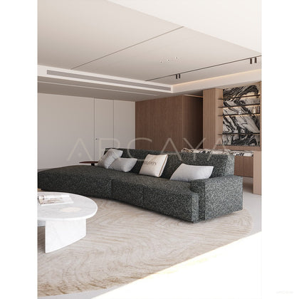 Wide Living Room Sofa - scene
