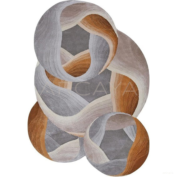 Custom Hand Tufted Rug Dsm P051 C03 in detail