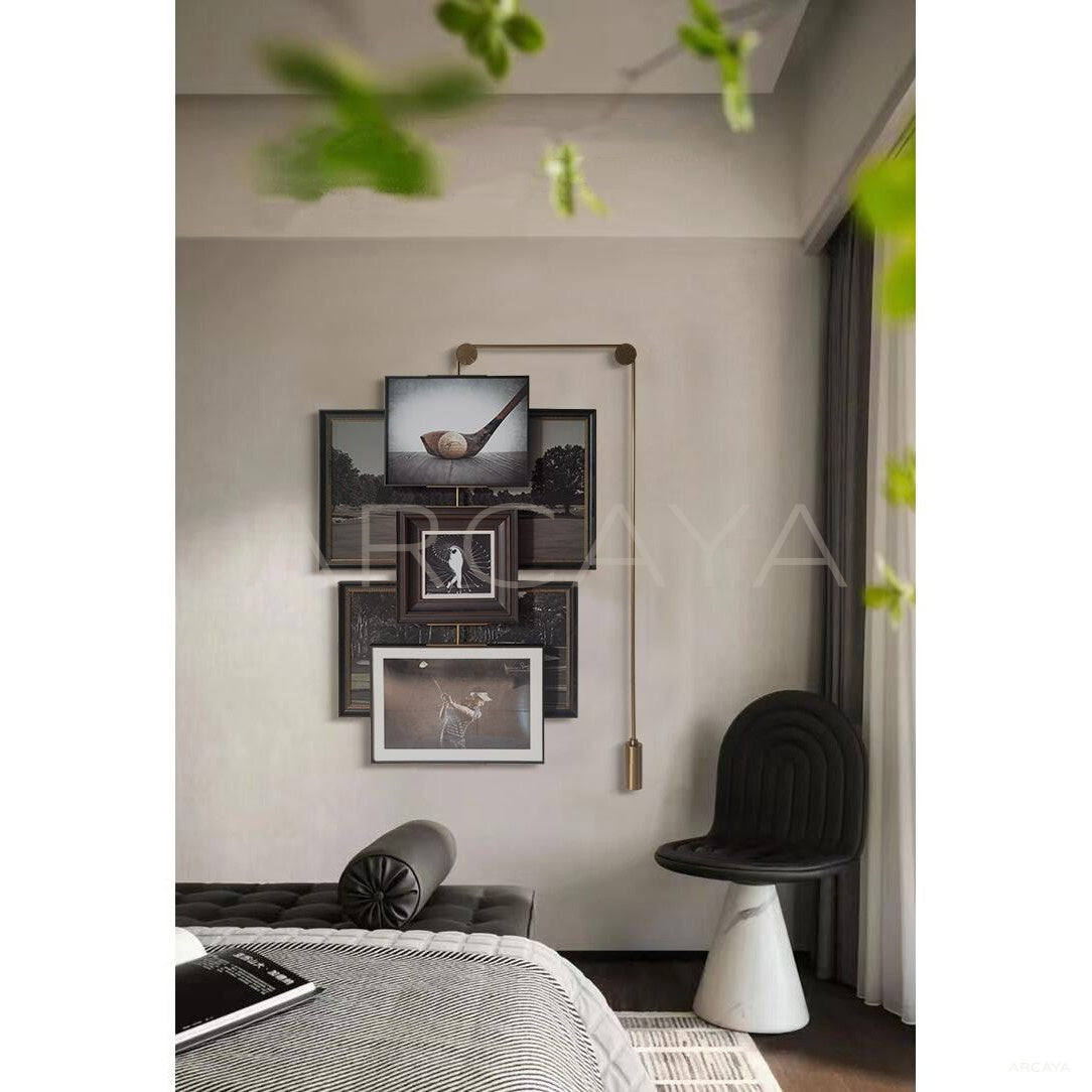 Living Room Gallery Wall Art in detail