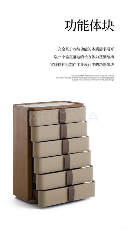 Fidelio Notte Six Drawer Chest - scene