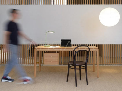Custom Beech Writing Desk - scene