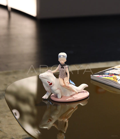 Primordial Girl Artist Sculpture - scene