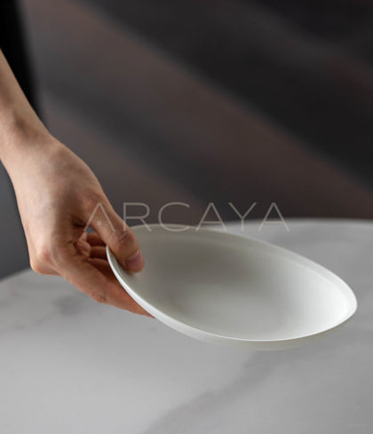 Rongbai Collab White Porcelain Tableware Gift Set - scene
