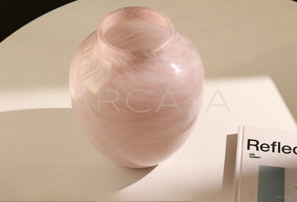 Glass Vase Peony Dining - scene