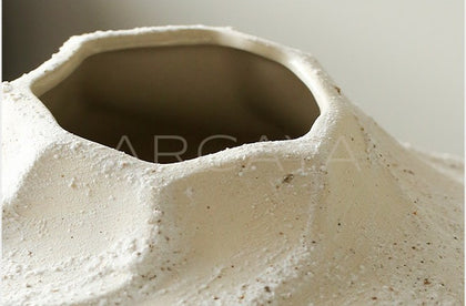 Handmade Wave Surface Ceramic Vase - scene