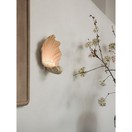 Seashell Coastal Decor — Wall Lighting - scene