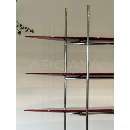 Sailboat Art Bookshelf - scene