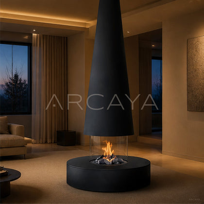 Nelly Hanging Fireplace - main