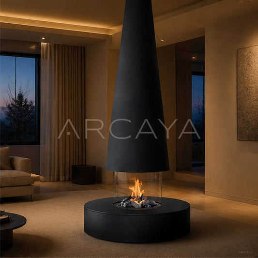 Nelly Hanging Fireplace - main