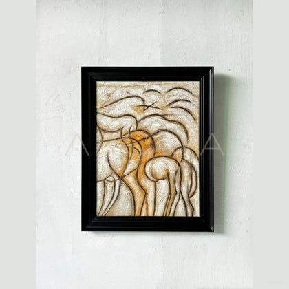 Hand Painted Wall Art Lifestyle - scene