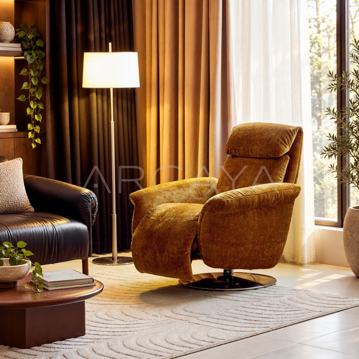 Electric Single Recliner Sofa - main