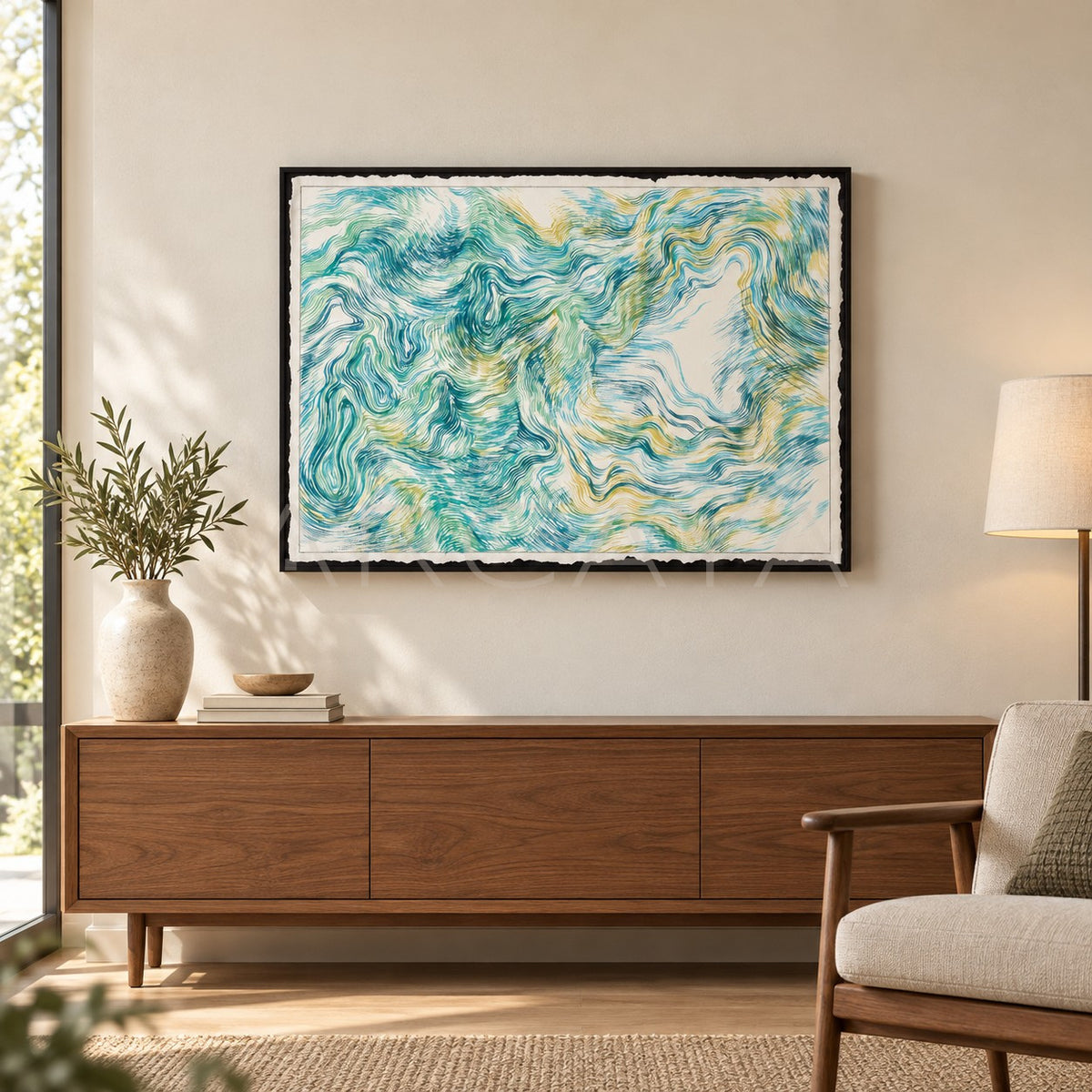 Mixed Media Wall Art 2411G0096 - main