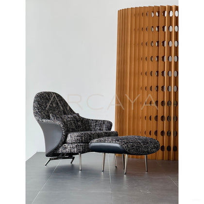 Angie Sculptural Corset Chair - scene