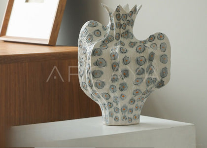 Wabi Sabi Jingdezhen Designer Dried Flower Vase - scene