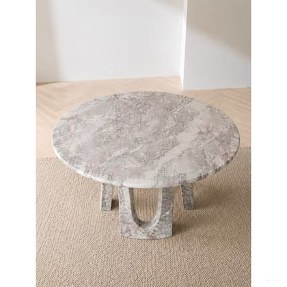 Four Seasons Pink Green Dining Table - scene