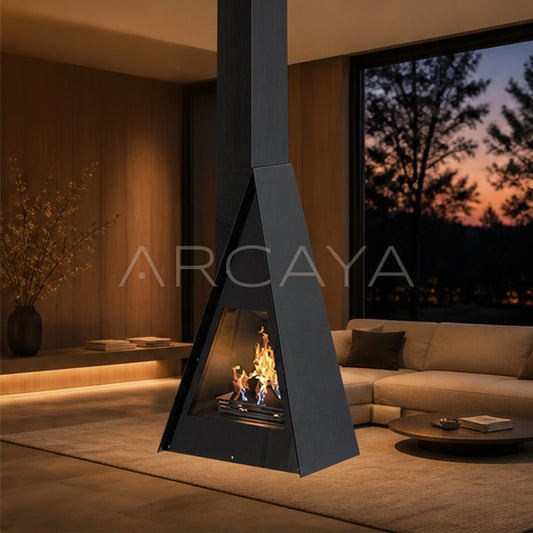 Regan Hanging Fireplace - main