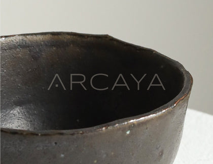 Amu Collab Xuanpu Stoneware Eared Bowl - scene