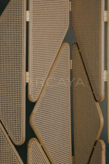 Geometric Structure Folding Screen - scene