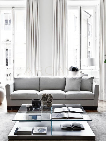 Glass Coffee Table - scene