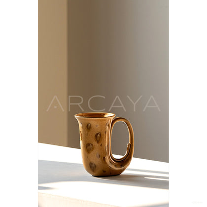 Irregular Speckled Ceramic Vase - scene