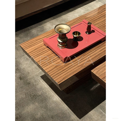 Bali Solid Wood Coffee Table - scene