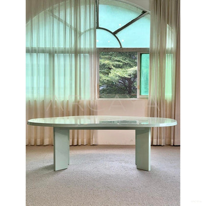 Spring Mist Cloud Round Table - scene