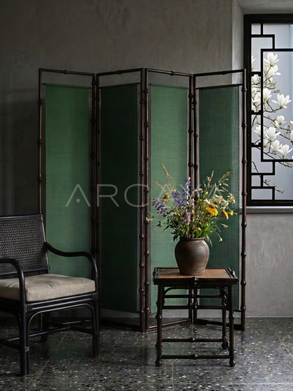 Green Song Aesthetic Folding Screen - scene